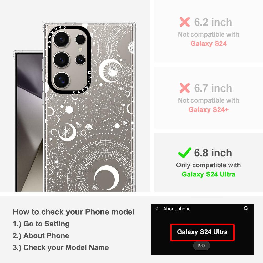 Constellation Phone Case - Samsung Galaxy S24 Ultra Case - MOSNOVO