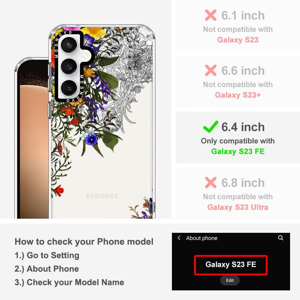 Spring Meadow Phone Case - Samsung Galaxy S23 FE Case