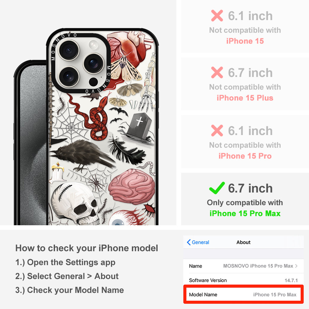 Hell Phone Case - iPhone 15 Pro Max Case - MOSNOVO