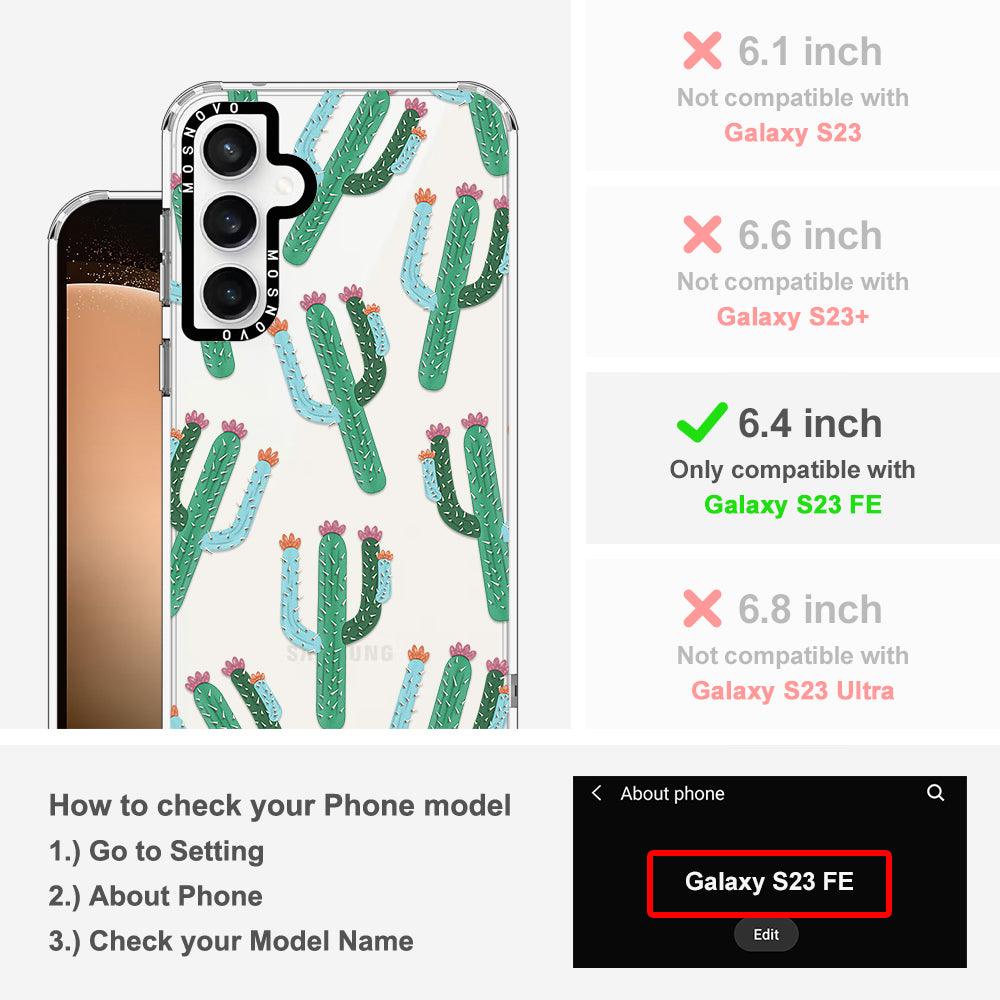 Cactus Phone Case - Samsung Galaxy S23 FE Case