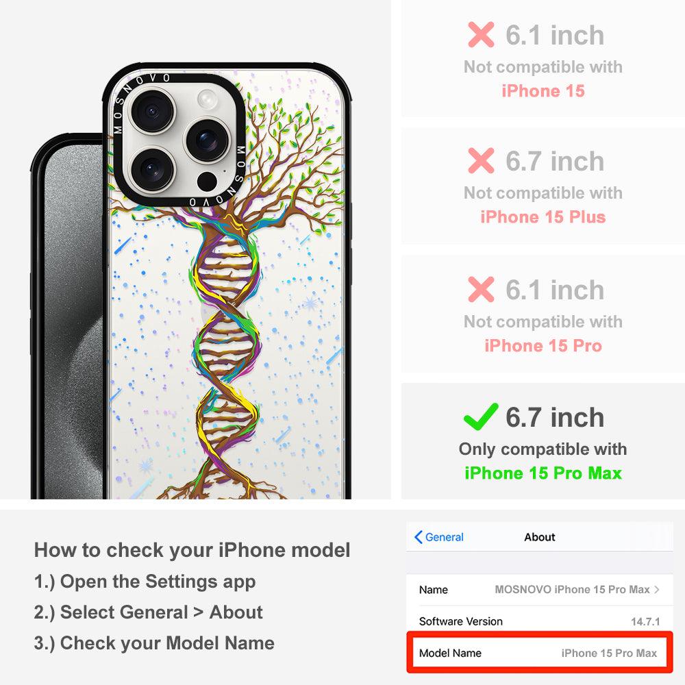 Life Tree Phone Case - iPhone 15 Pro Max Case - MOSNOVO