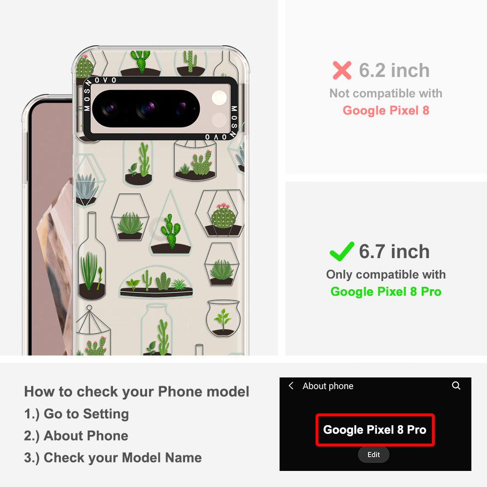 Cactus Plant Phone Case - Google Pixel 8 Pro Case - MOSNOVO