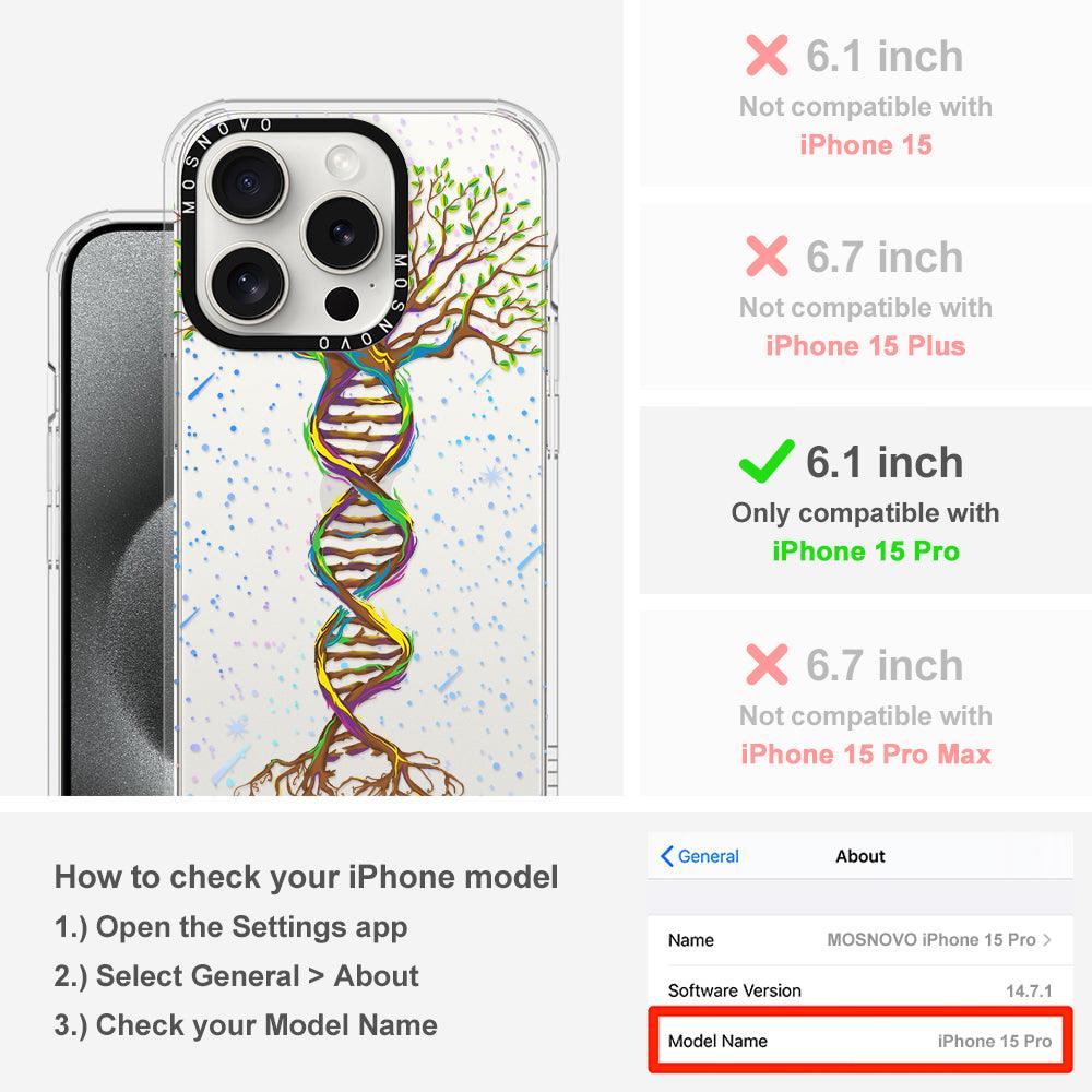 Life Tree Phone Case - iPhone 15 Pro Case - MOSNOVO