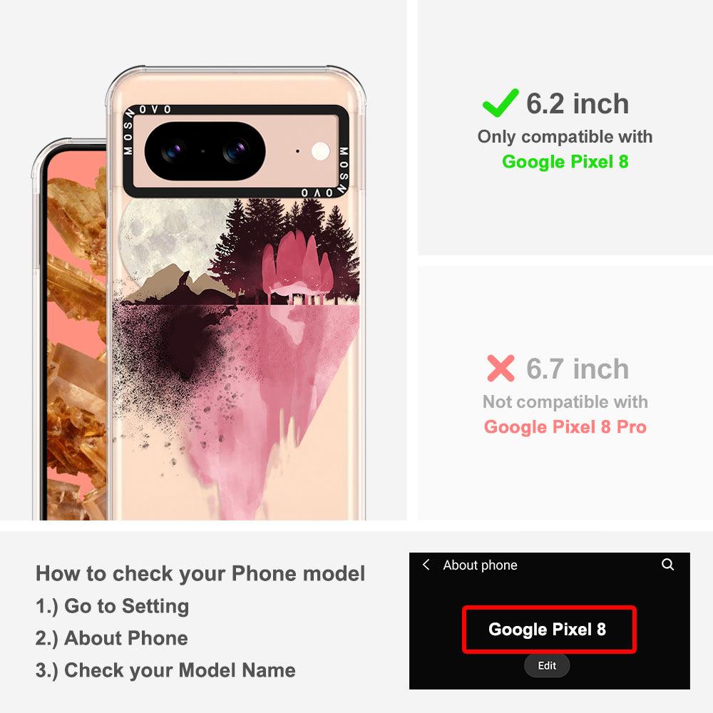 Mountain Landscape Phone Case - Google Pixel 8 Case - MOSNOVO