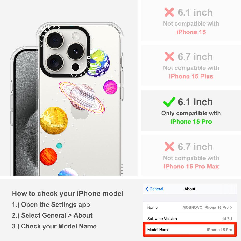 The Planet Phone Case - iPhone 15 Pro Case - MOSNOVO