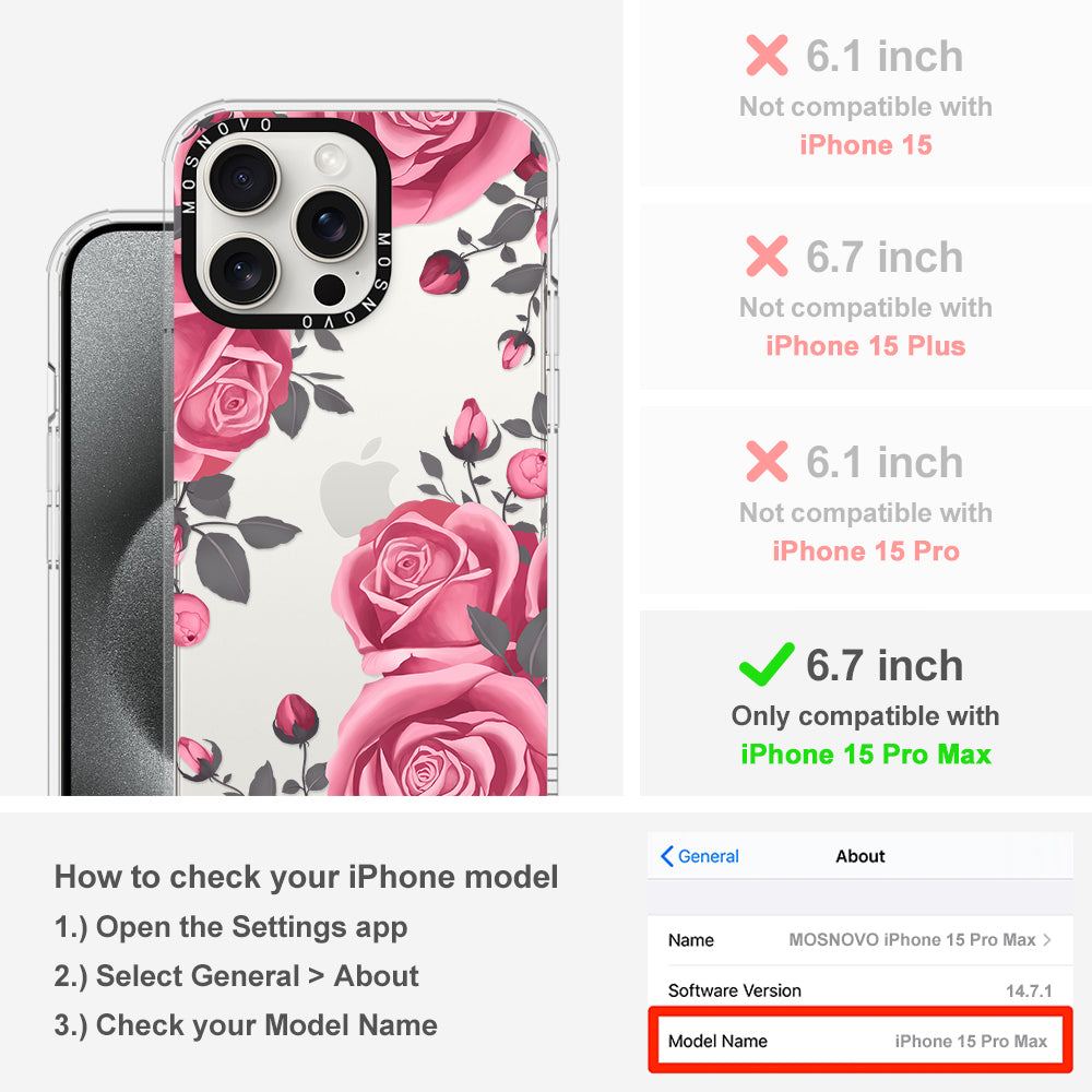 Valentine Phone Case - iPhone 15 Pro Max Case - MOSNOVO