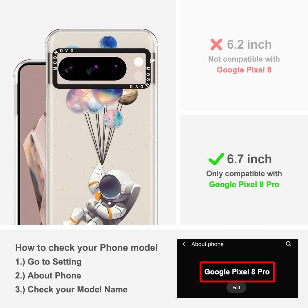 Astronaut Phone Case - Google Pixel 8 Pro Case - MOSNOVO