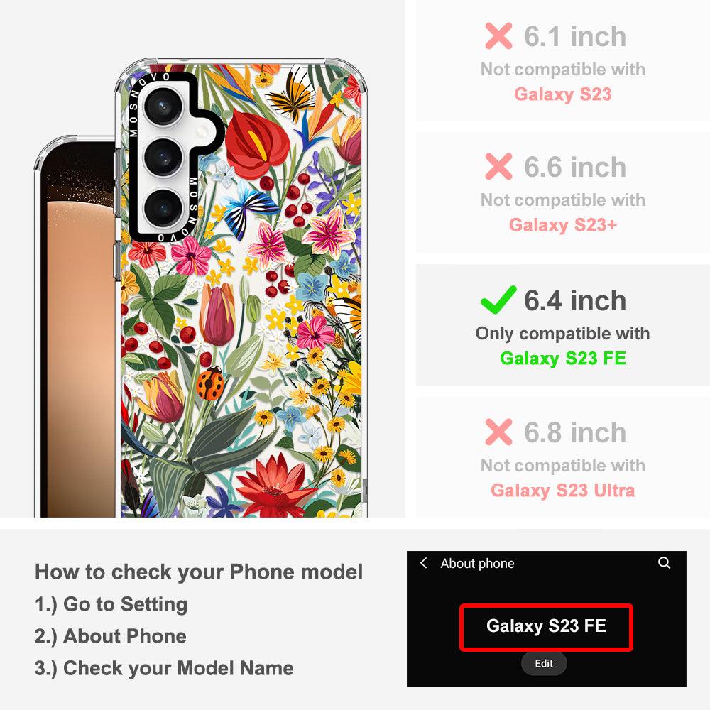 In The Garden Phone Case - Samsung Galaxy S23 FE Case