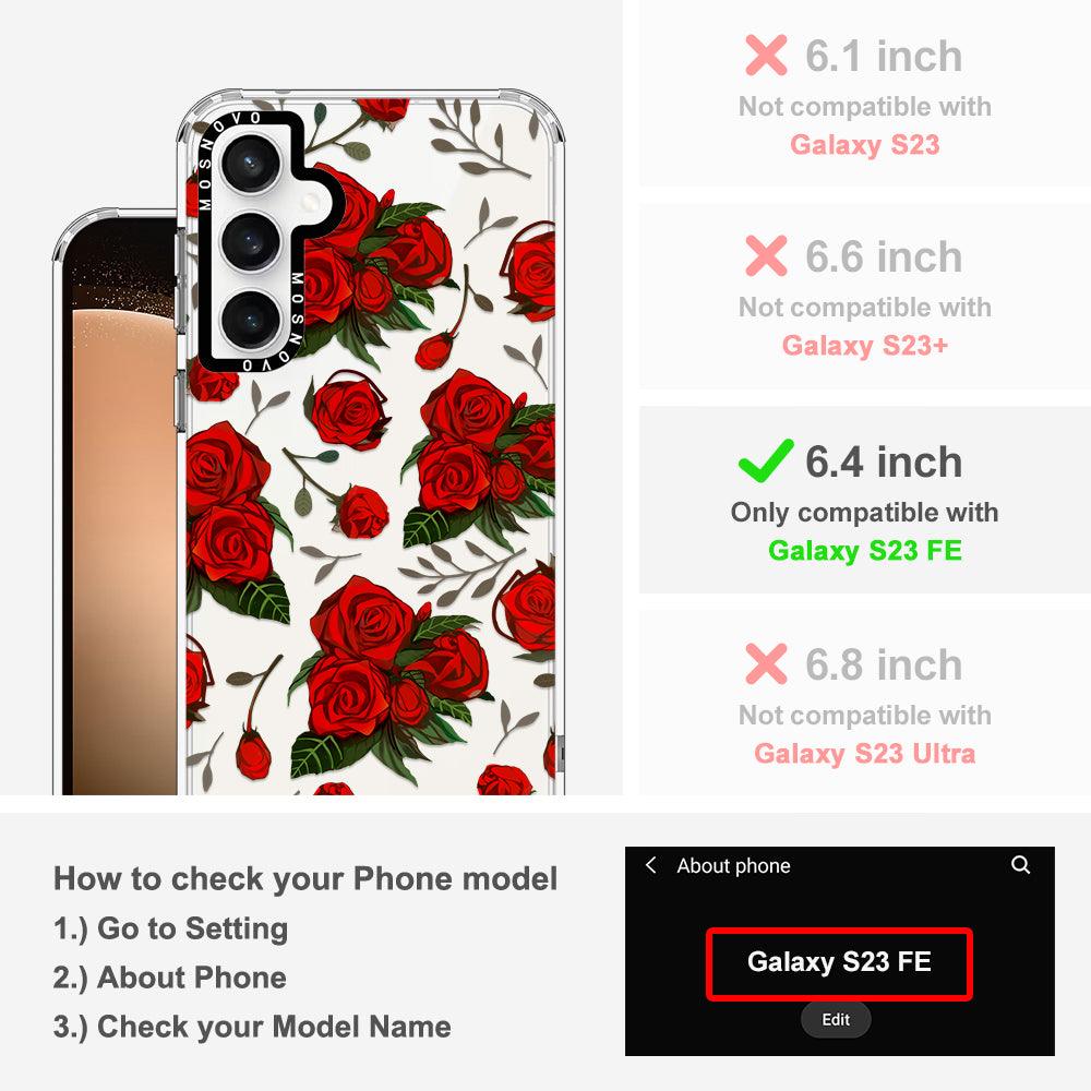 Roses Phone Case - Samsung Galaxy S23 FE Case