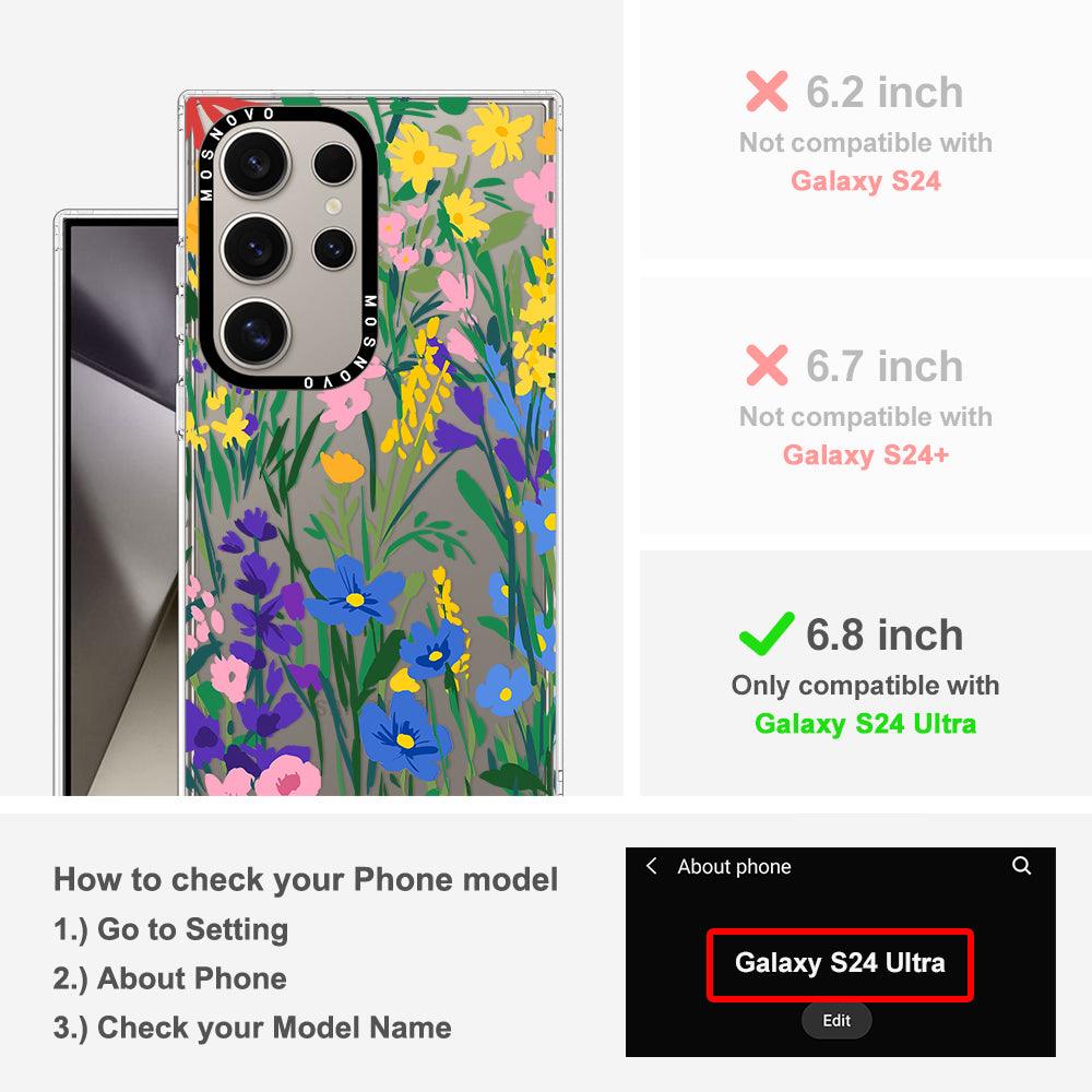 Spring Flower Phone Case - Samsung Galaxy S24 Ultra Case - MOSNOVO