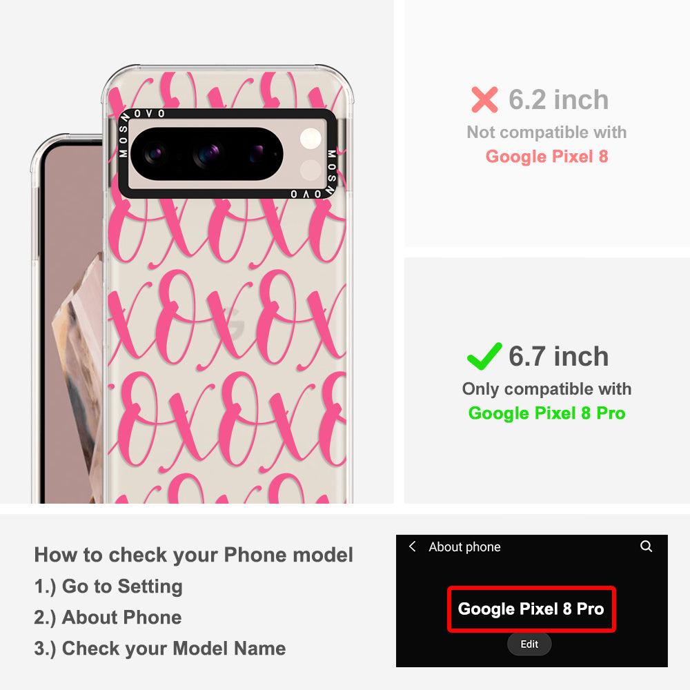 XOXO Phone Case - Google Pixel 8 Pro Case - MOSNOVO