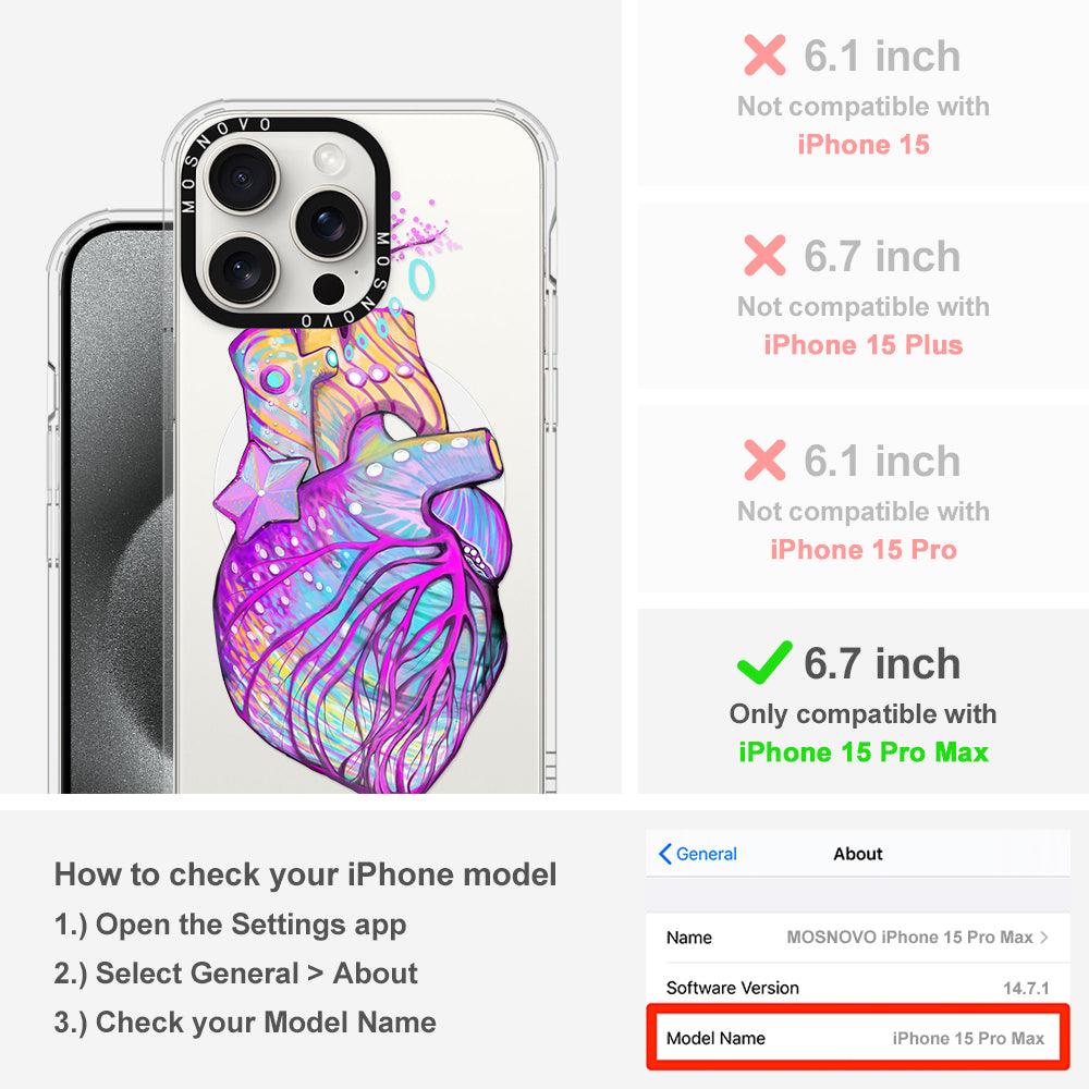 The Heart of Art Phone Case - iPhone 15 Pro Max Case - MOSNOVO