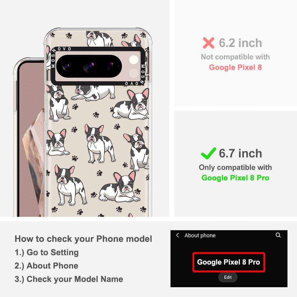 French Bull Dog Phone Case - Google Pixel 8 Pro Case - MOSNOVO