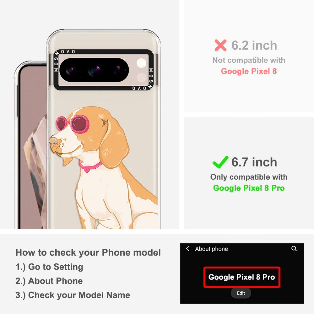 Cute Beagle Phone Case - Google Pixel 8 Pro Case