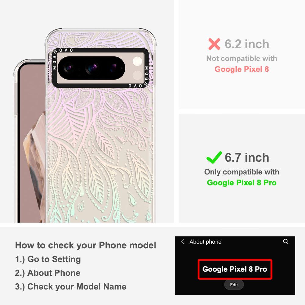 Dreamy Henna Phone Case - Google Pixel 8 Pro Case - MOSNOVO