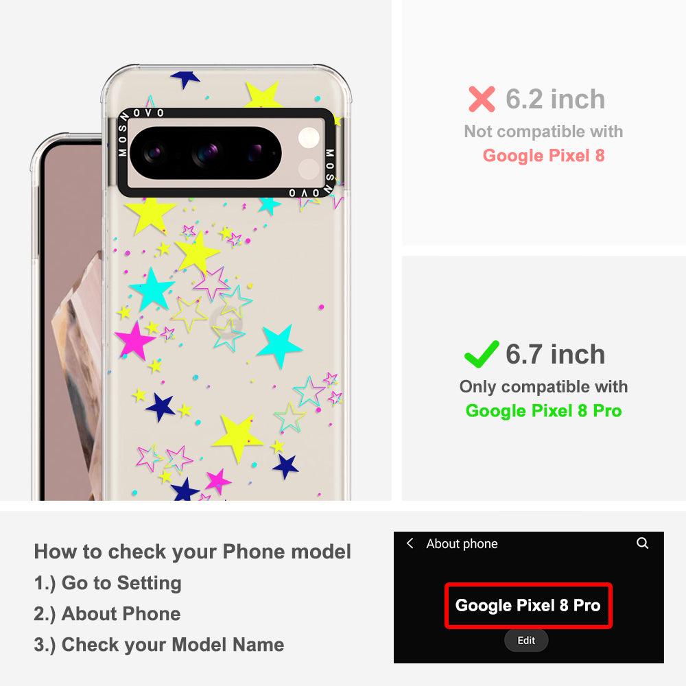 Twinkle Star Phone Case - Google Pixel 8 Pro Case - MOSNOVO