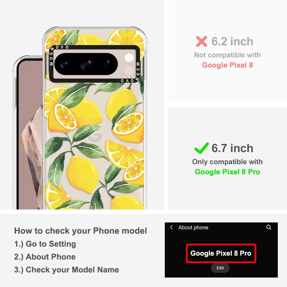 Lemon Phone Case - Google Pixel 8 Pro Case - MOSNOVO