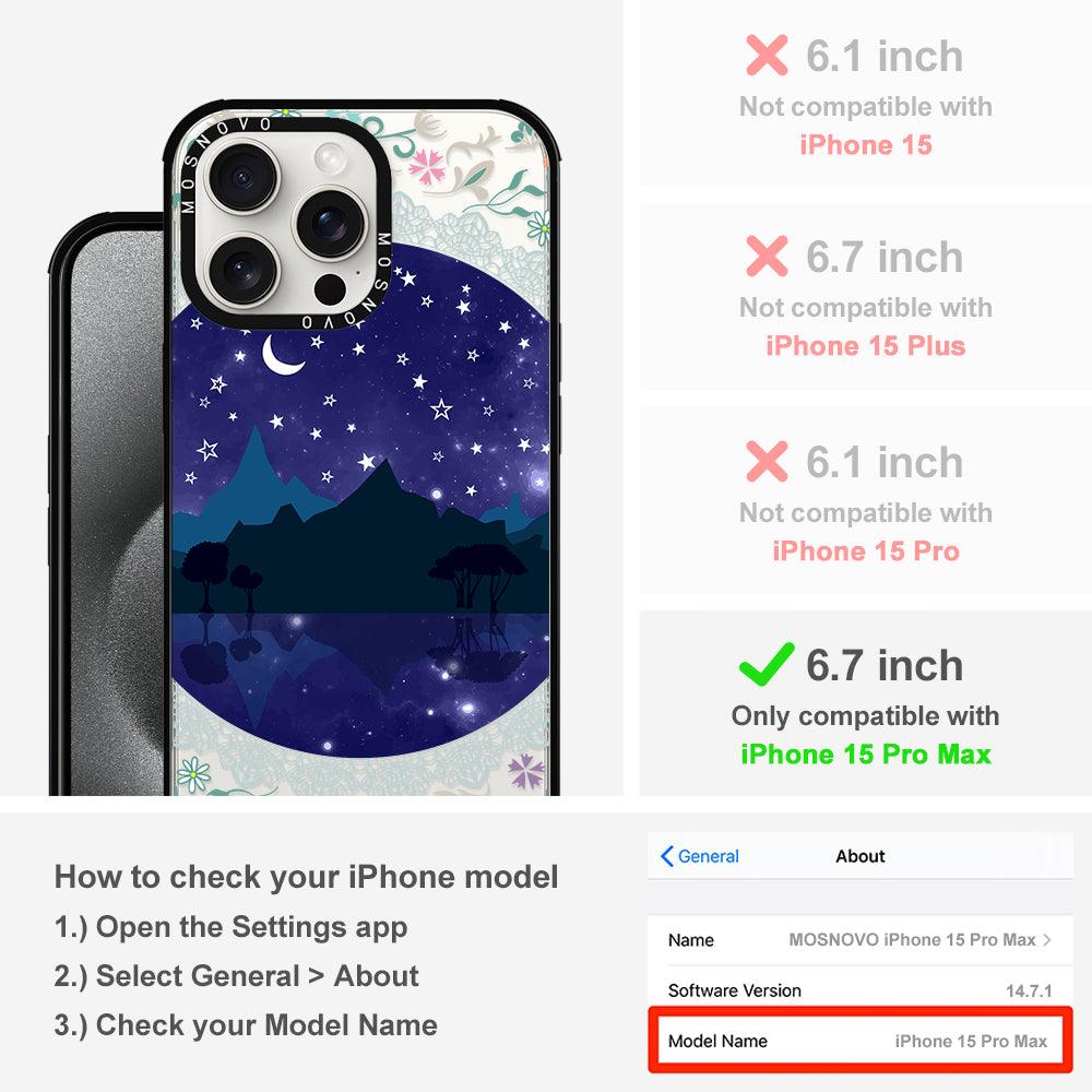 Night Scene Phone Case - iPhone 15 Pro Max Case - MOSNOVO