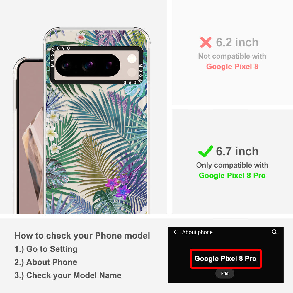 Tropical Rainforests Phone Case - Google Pixel 8 Pro Case - MOSNOVO