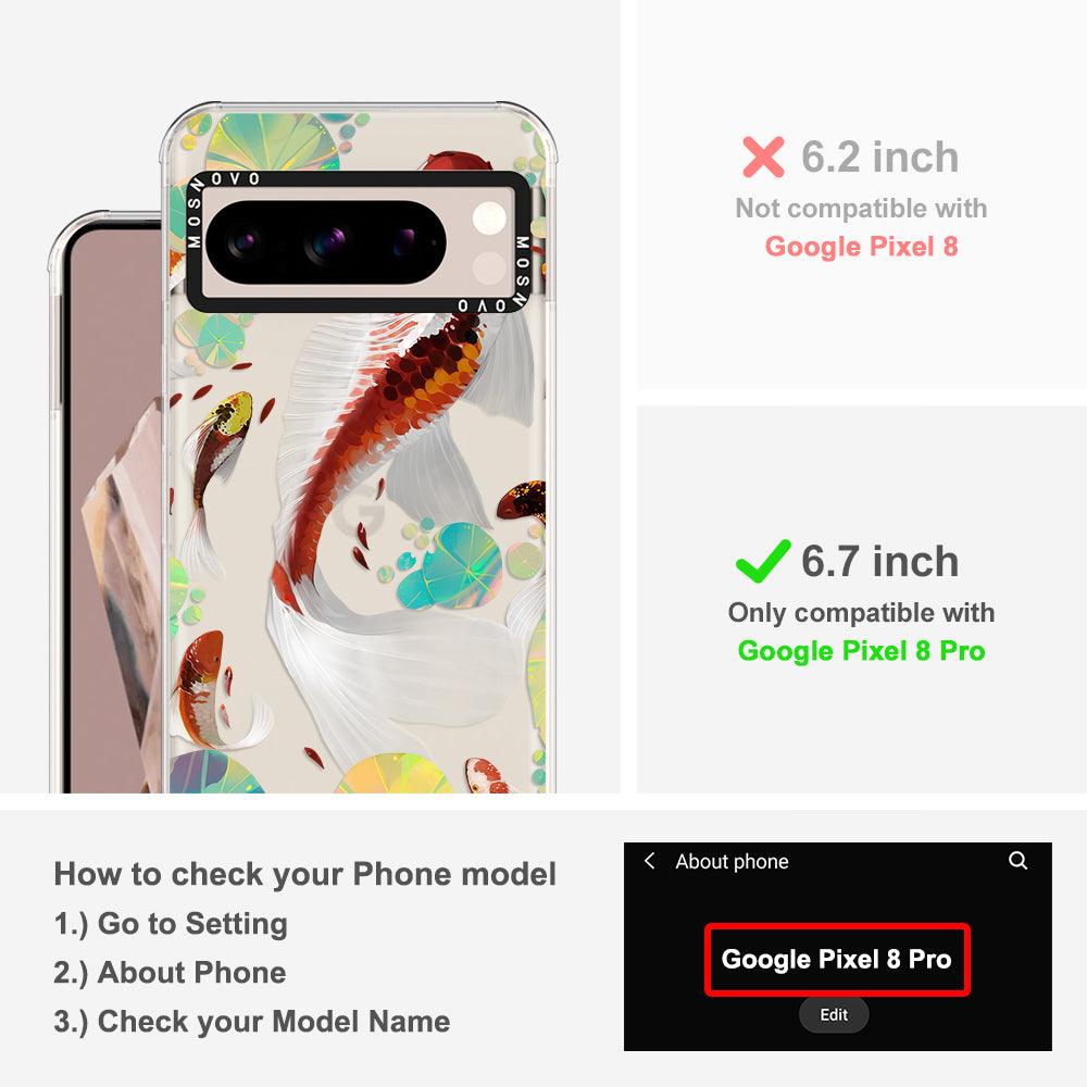 Koi Art Phone Case - Google Pixel 8 Pro Case - MOSNOVO