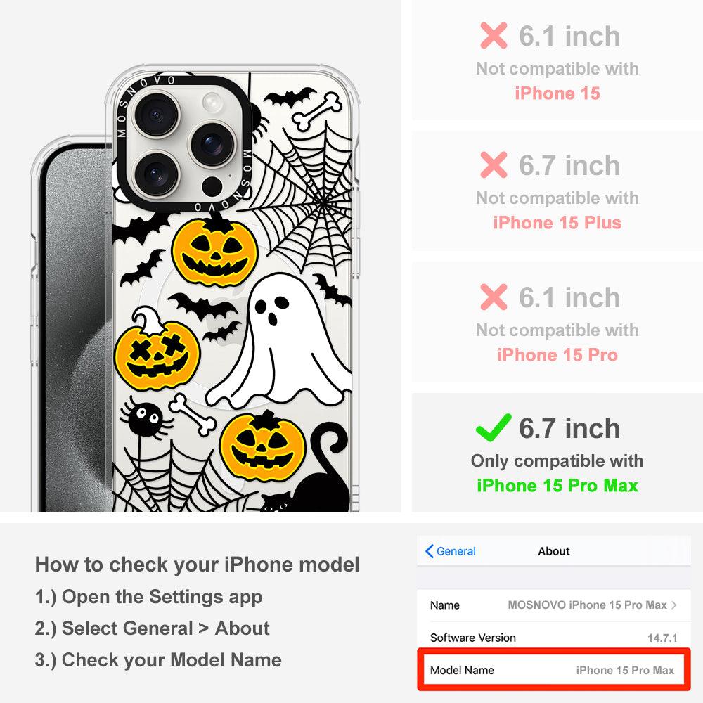 Halloween Pumpkin Phone Case - iPhone 15 Pro Max Case - MOSNOVO