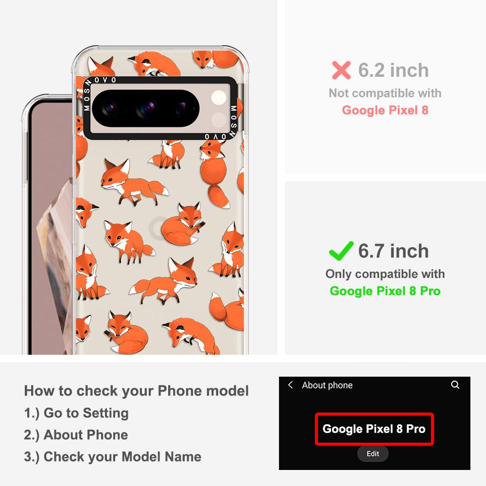 Fox Phone Case - Google Pixel 8 Pro Case - MOSNOVO