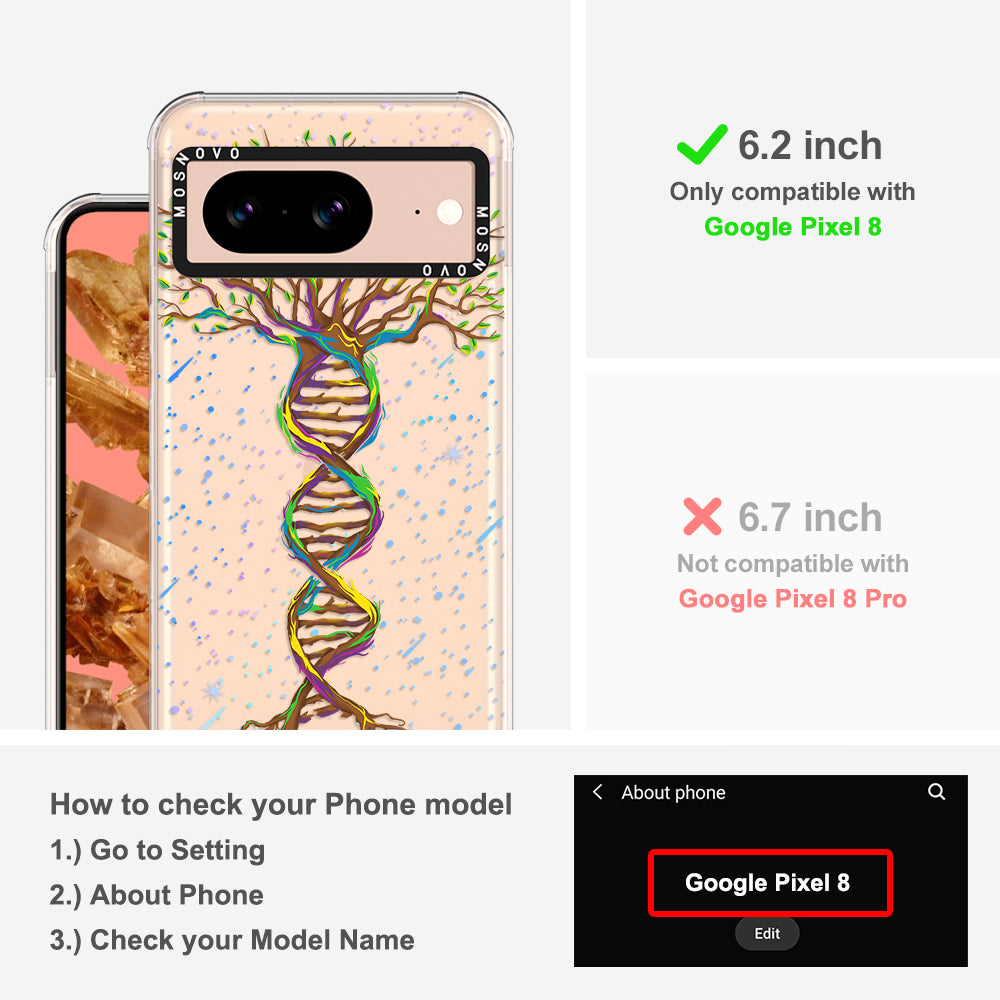 Life Tree Phone Case - Google Pixel 8 Case - MOSNOVO