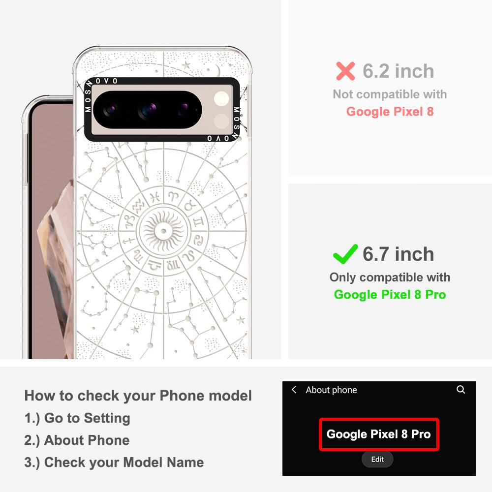 Zodiac Phone Case - Google Pixel 8 Pro Case - MOSNOVO