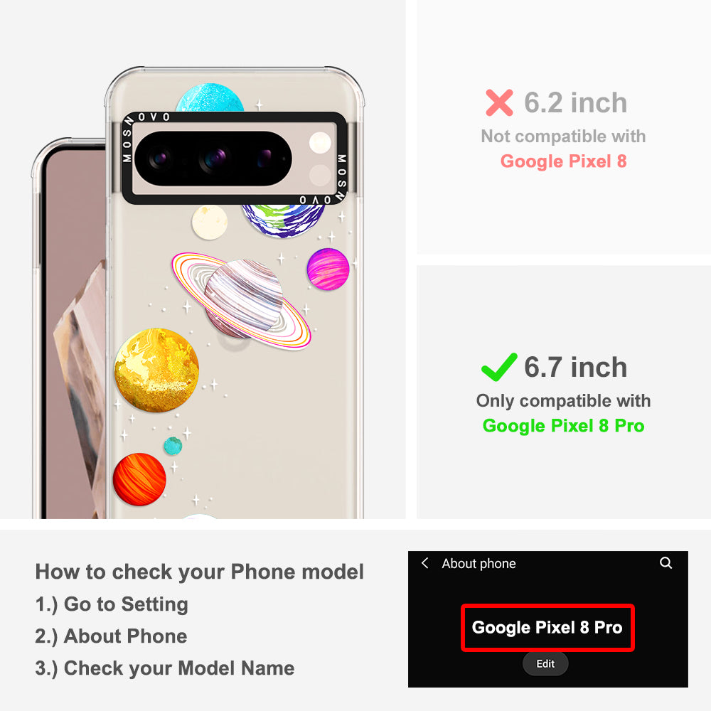 The Planet Phone Case - Google Pixel 8 Pro Case - MOSNOVO