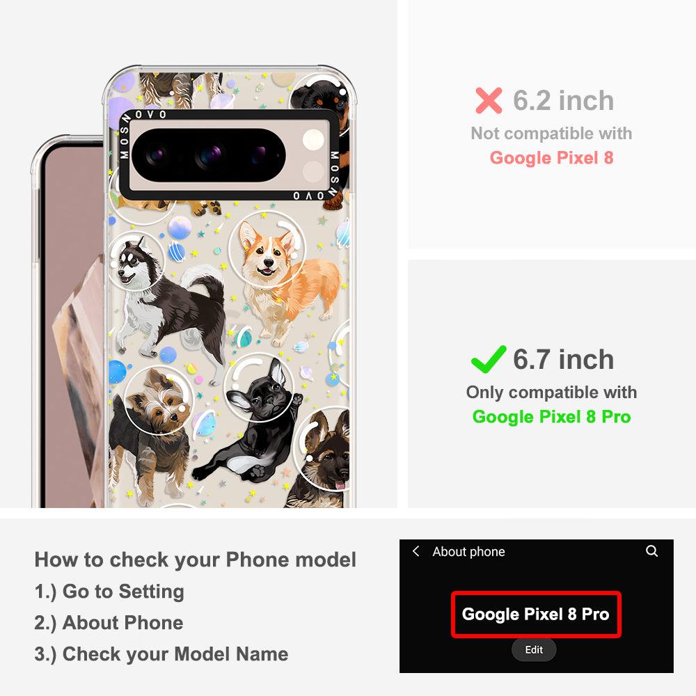 Space Dog Phone Case - Google Pixel 8 Pro Case