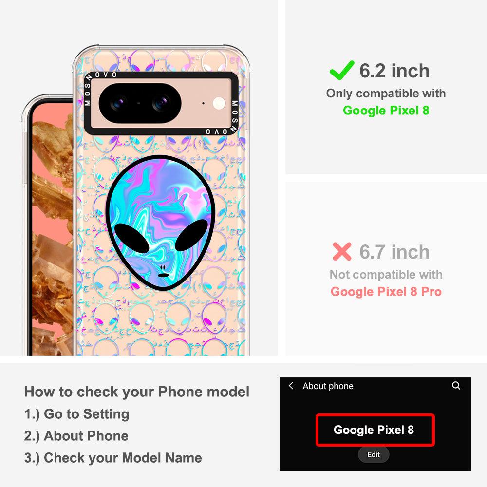 Space Alien Phone Case - Google Pixel 8 Case