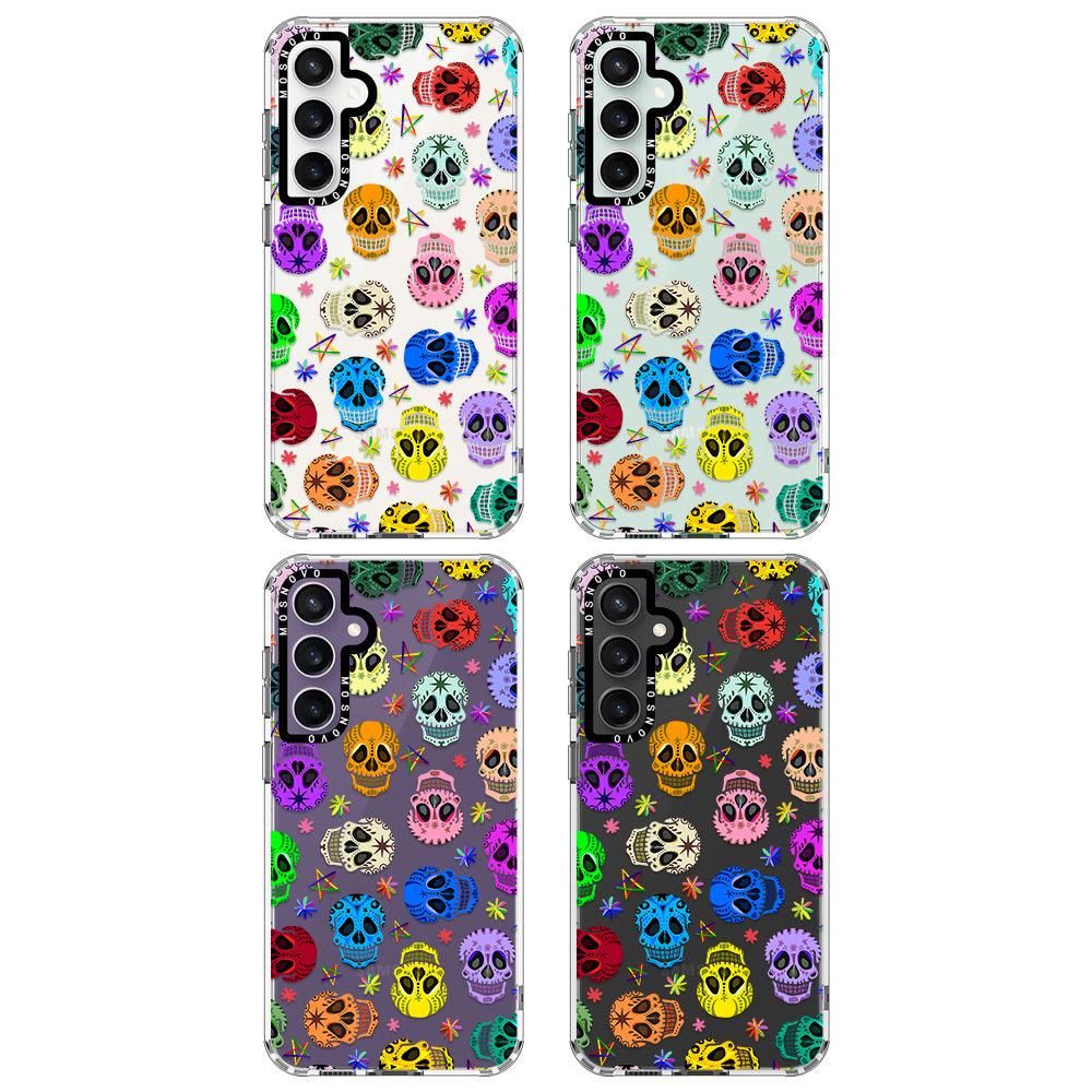 Sugar Skull Phone Case - Samsung Galaxy S23 FE Case