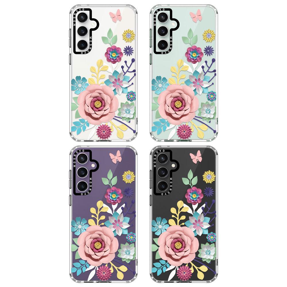 3D Floral Phone Case - Samsung Galaxy S23 FE Case