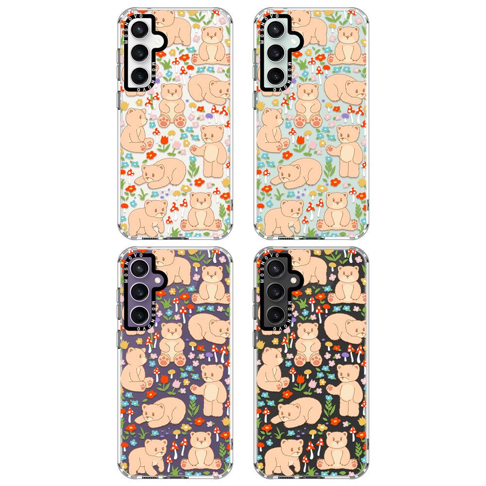 Cute Bear Phone Case - Samsung Galaxy S23 FE Case