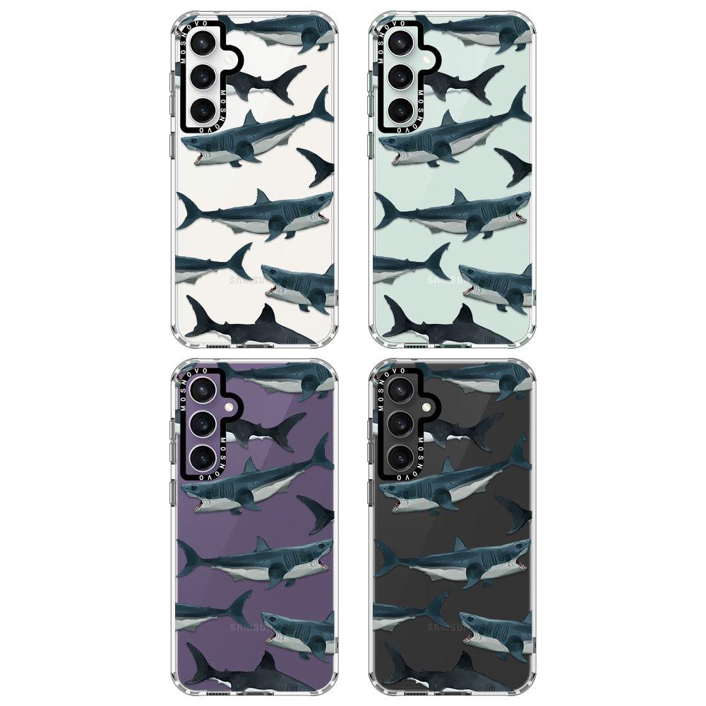 Great White Shark Phone Case - Samsung Galaxy S23 FE Case