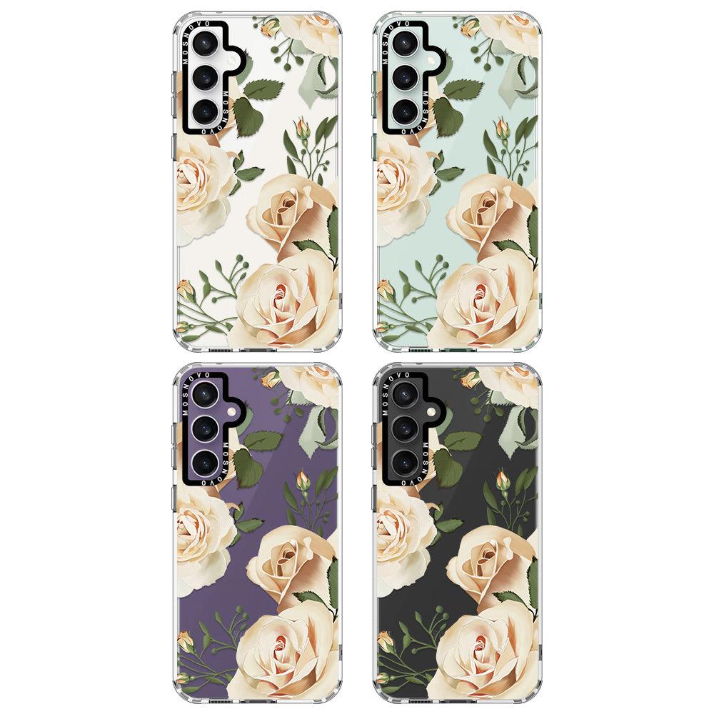 Champagne Rose Phone Case - Samsung Galaxy S23 FE Case