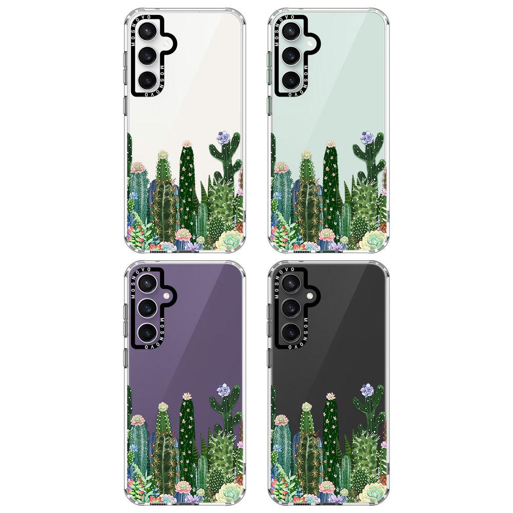 Succulents Garden Phone Case - Samsung Galaxy S23 FE Case