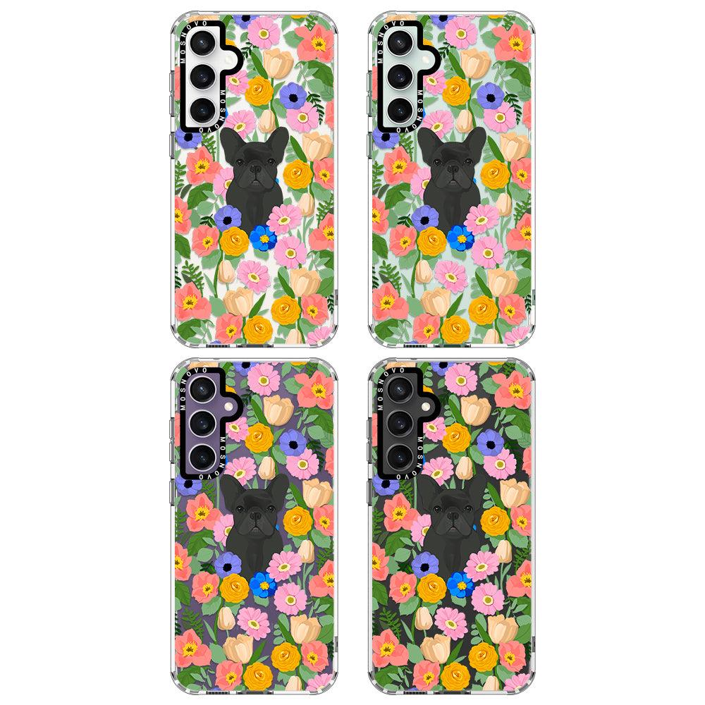 French Bulldog Garden Phone Case - Samsung Galaxy S23 FE Case