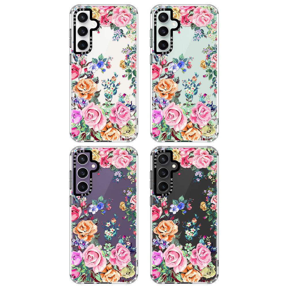 Flower Garden Phone Case - Samsung Galaxy S23 FE Case