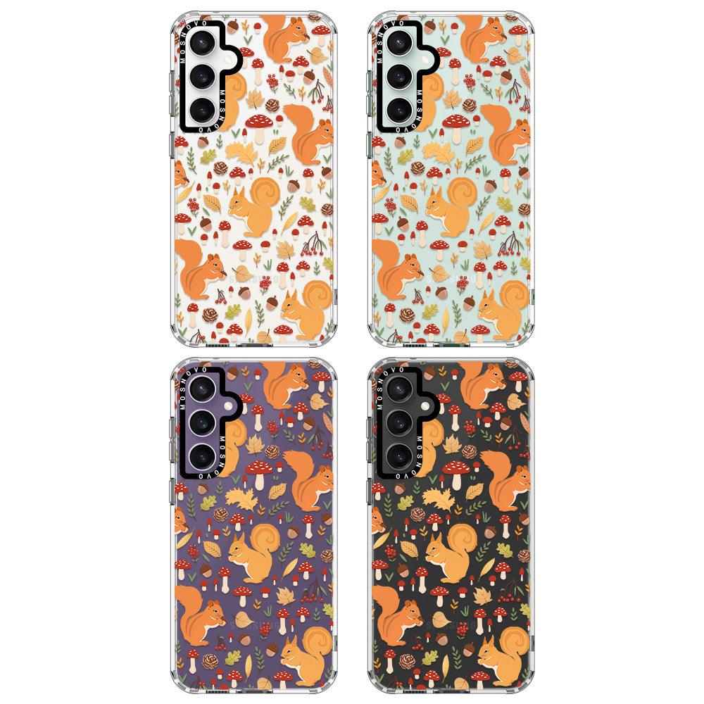 Autumn Squirrel Phone Case - Samsung Galaxy S23 FE Case