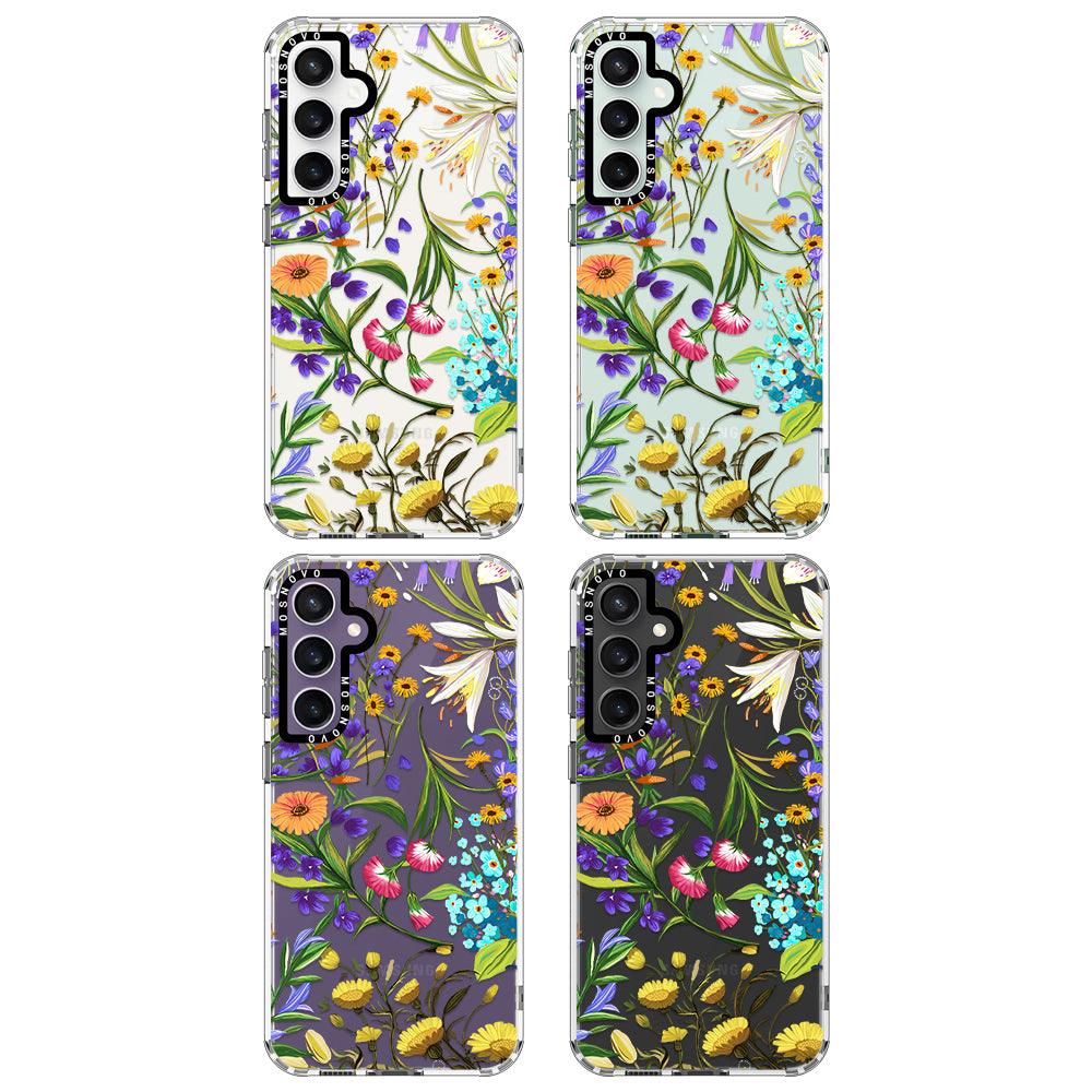 Floral Garden Phone Case - Samsung Galaxy S23 FE Case