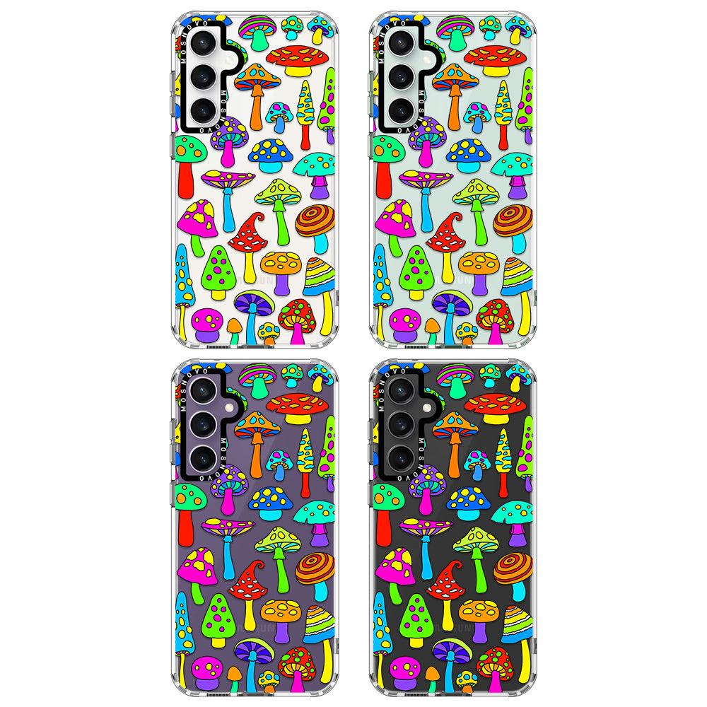 Trippy Wild Mushroom Phone Case - Samsung Galaxy S23 FE Case