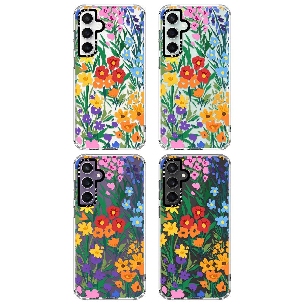 Spring Botanical Flower Phone Case - Samsung Galaxy S23 FE Case