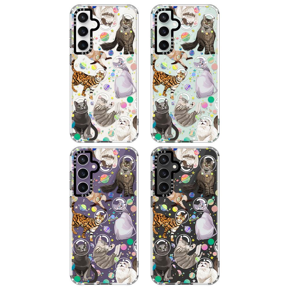 Space Cat Phone Case - Samsung Galaxy S23 FE Case