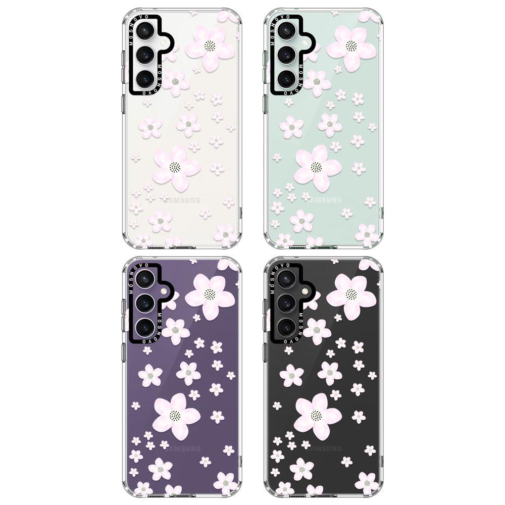 Pink Cherry Blossom Phone Case - Samsung Galaxy S23 FE Case