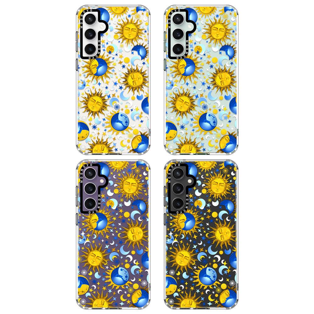 Celestial Sun Moon Phone Case - Samsung Galaxy S23 FE Case