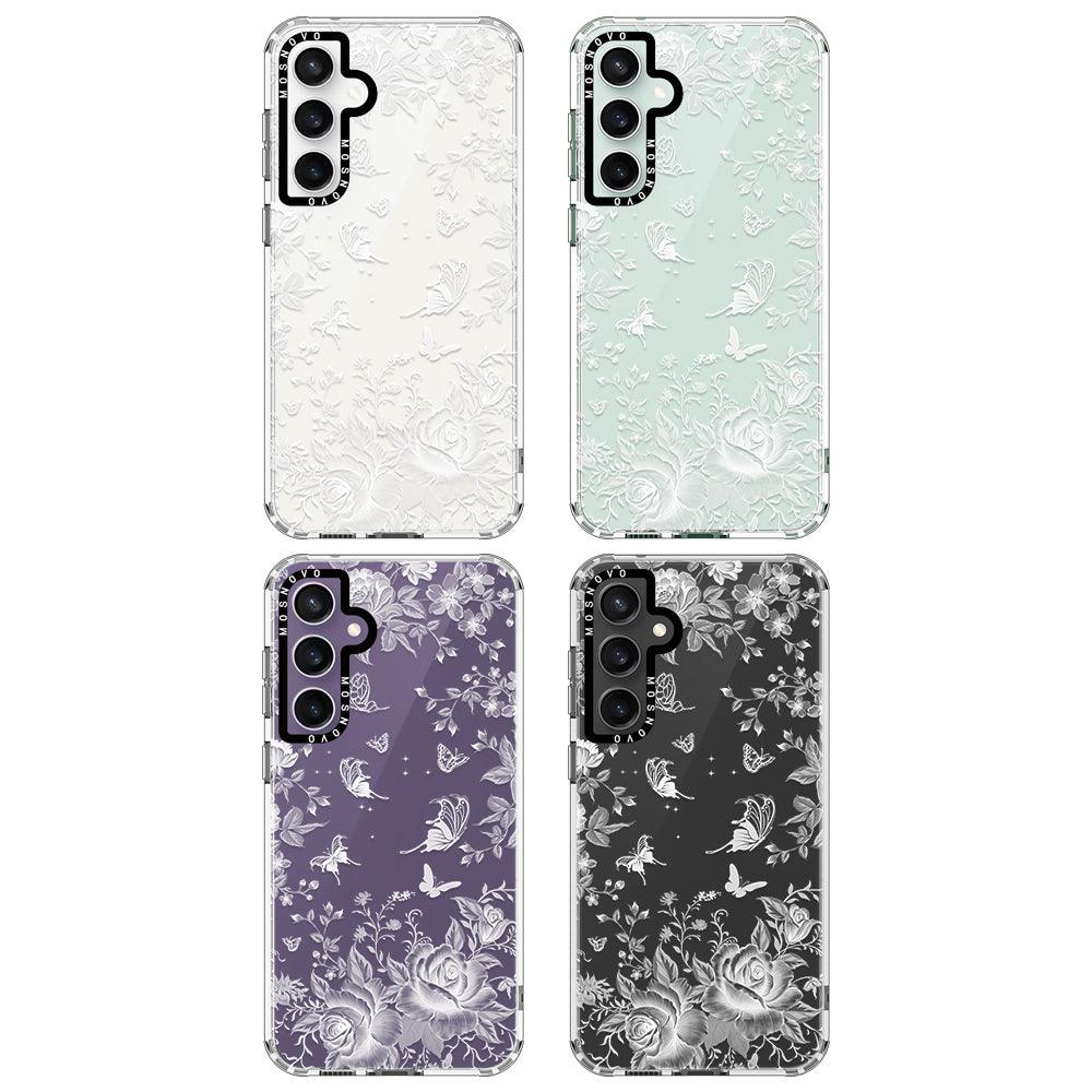 Fairy White Garden Phone Case - Samsung Galaxy S23 FE Case