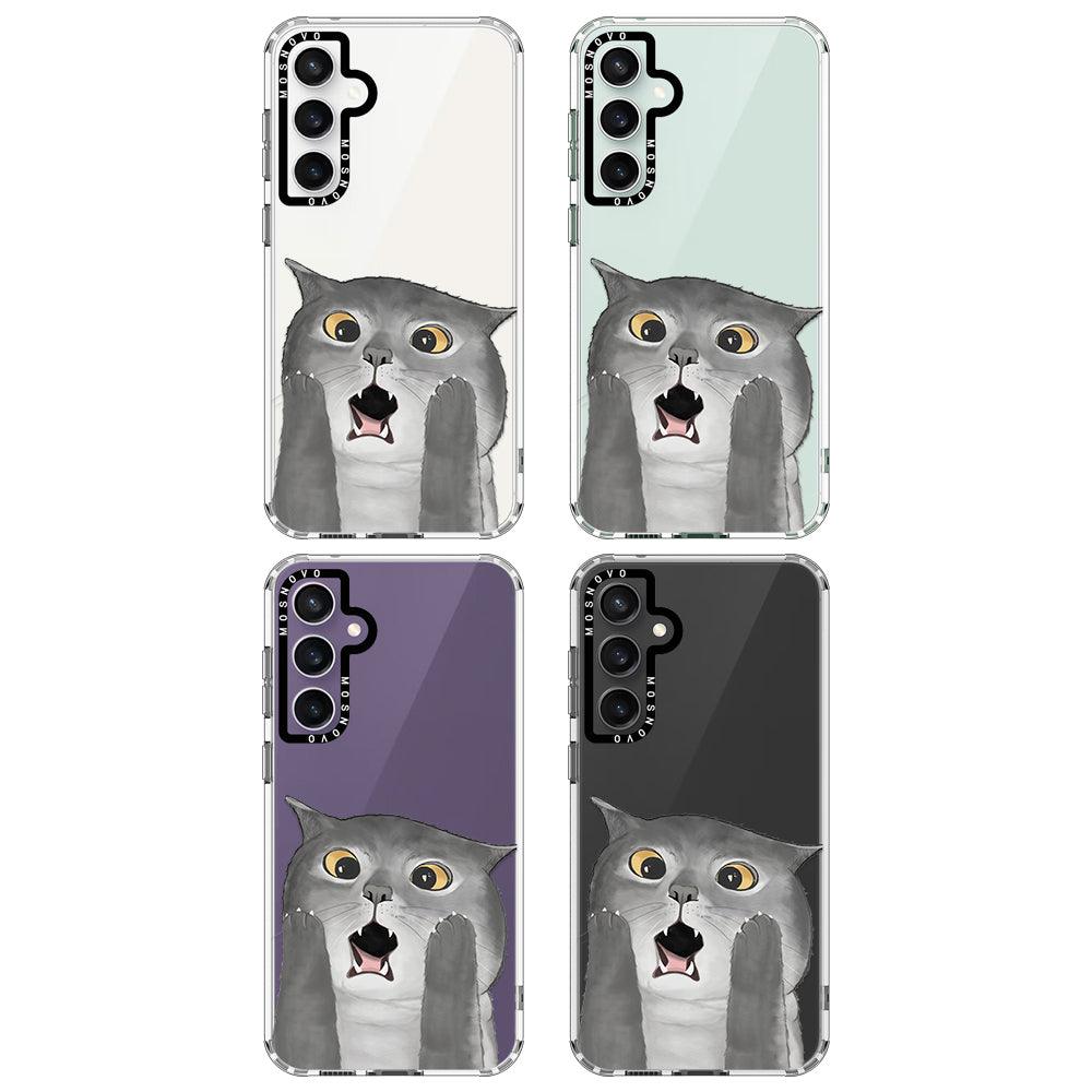 OMG Cat Phone Case - Samsung Galaxy S23 FE Case