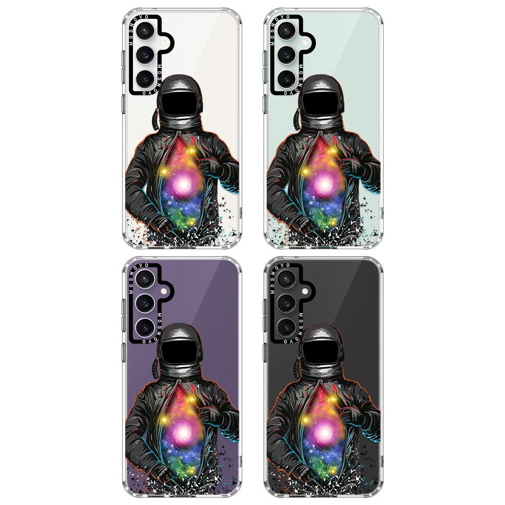 Mystery Astronaut Phone Case - Samsung Galaxy S23 FE Case