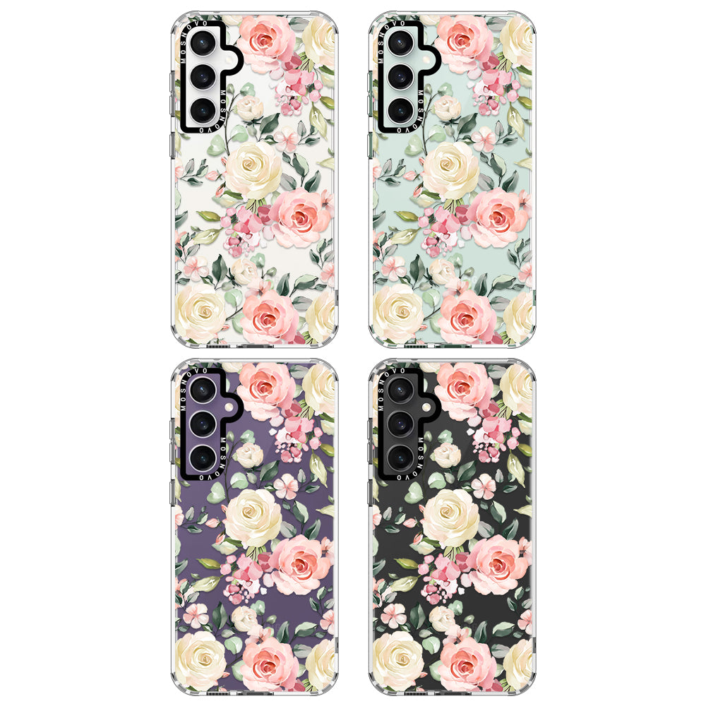 Watercolor Floral Phone Case - Samsung Galaxy S23 FE Case